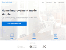 Tablet Screenshot of happierhouse.com